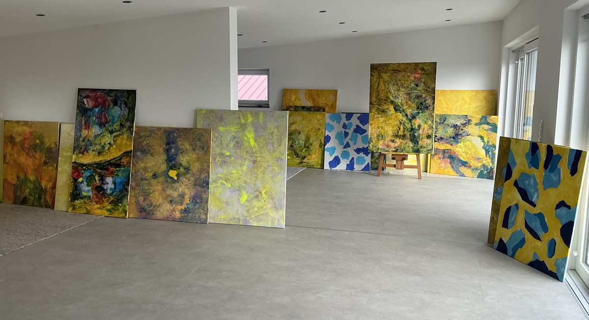 Atelier Maler Künstler Kicklingen